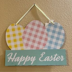 Easter sign wall decor